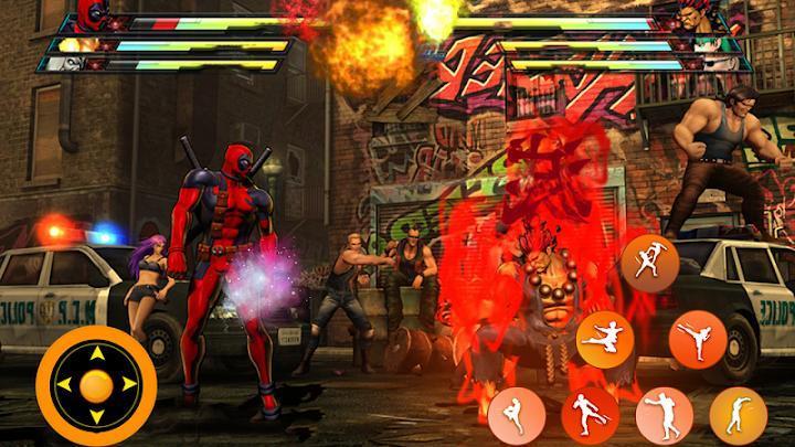 SuperHero Fighting Game:Taken7 Скриншот 2