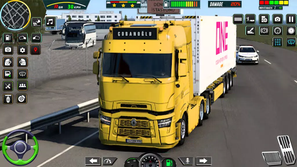 Real City Cargo Truck Driving Скриншот 2