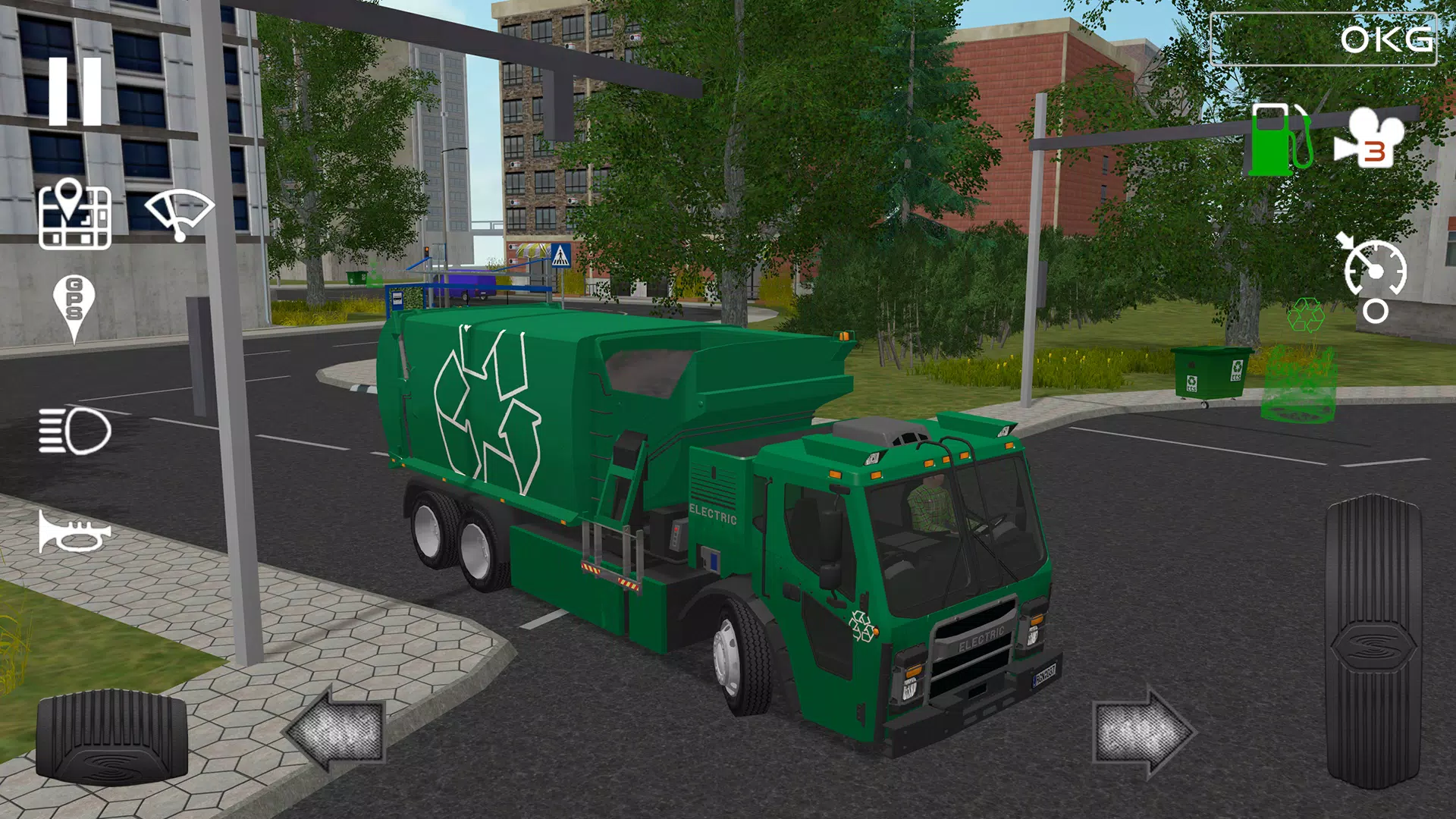 Trash Truck Simulator Ekran Görüntüsü 1