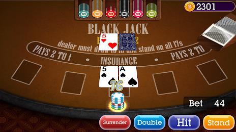 Casino Blackjack Zrzut ekranu 0