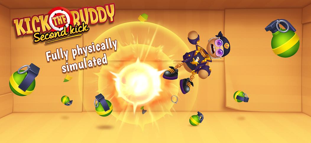 Kick The Buddy: Second Kick Mod ภาพหน้าจอ 0