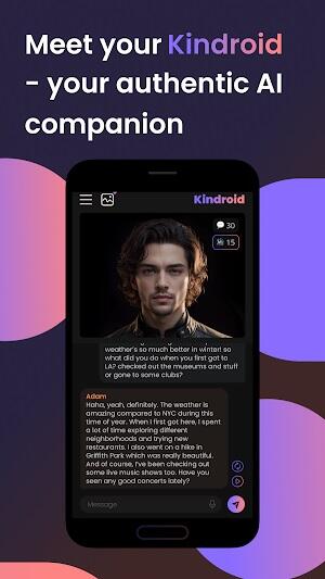 Kindroid: AI Captura de pantalla 2