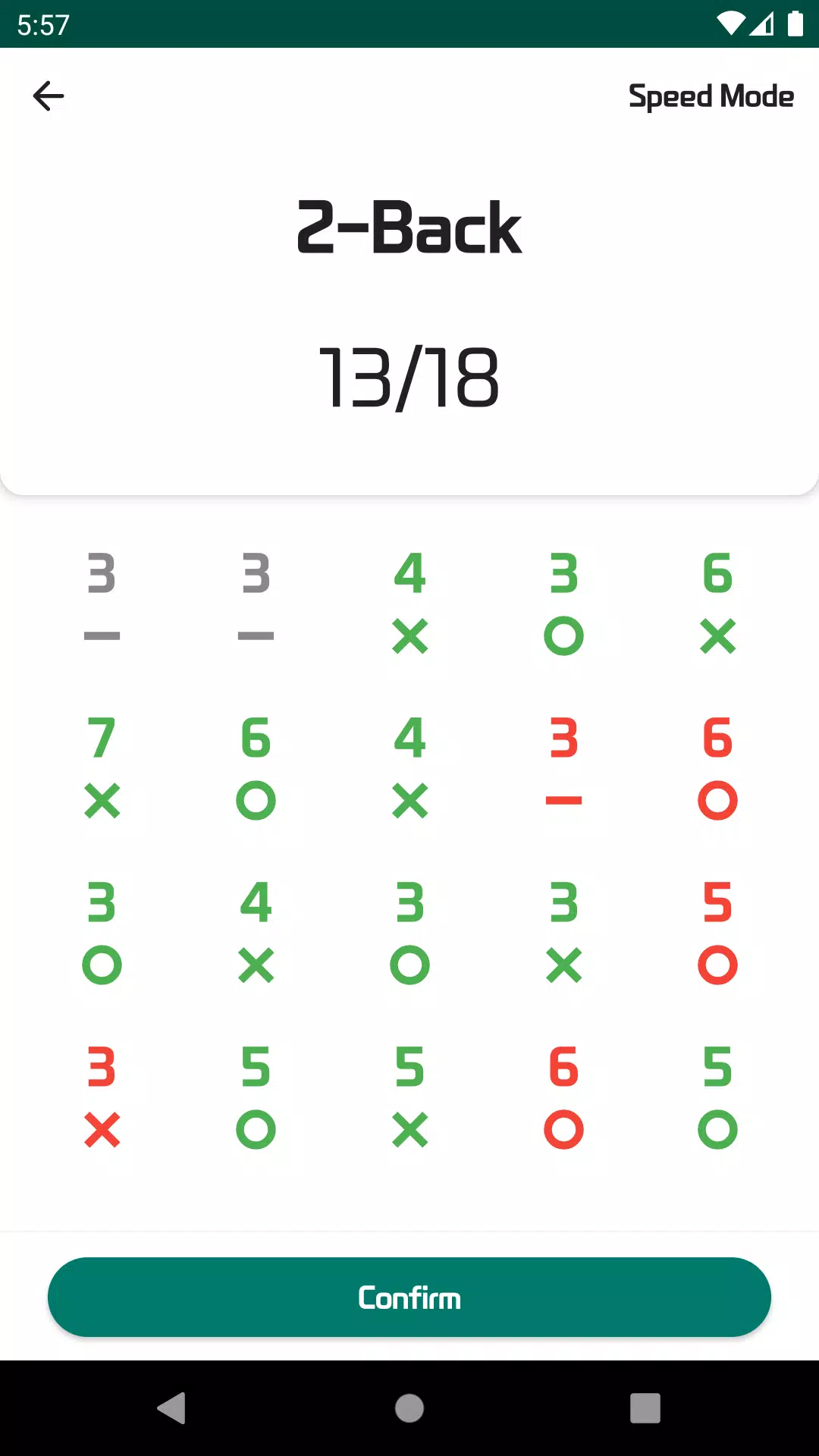 N-Back - Brain Training Zrzut ekranu 3