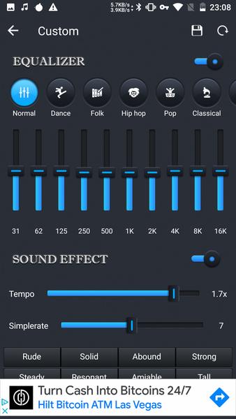 Equalizer Music Player ภาพหน้าจอ 1