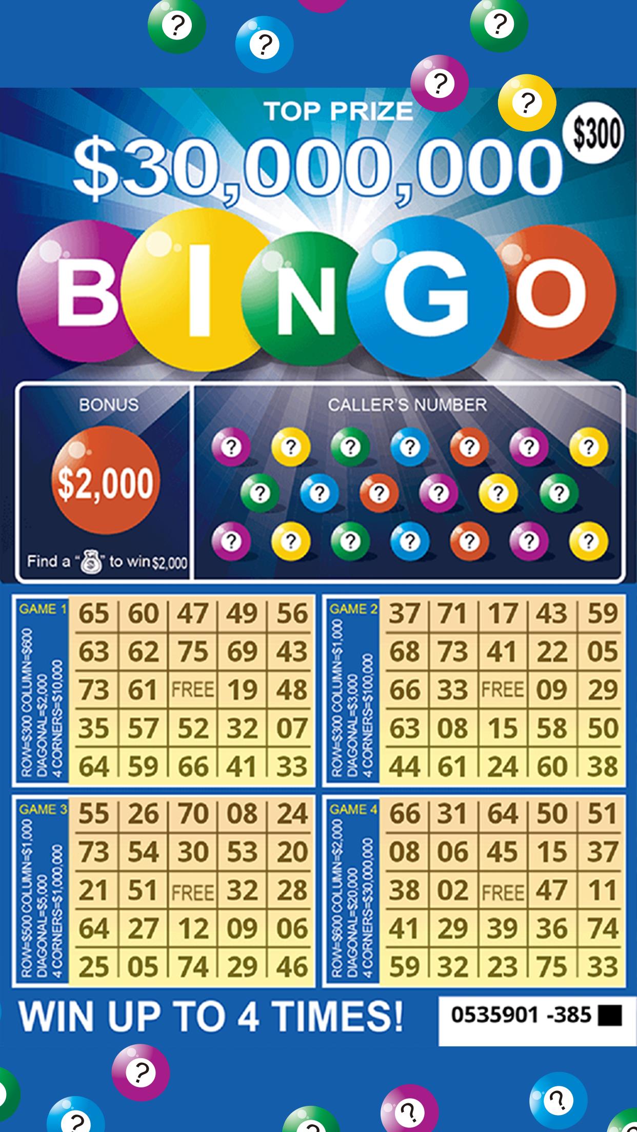 Scratch Off Lottery Scratchers Captura de pantalla 2