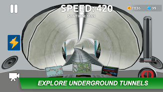 Hyperloop: train simulator Schermafbeelding 1