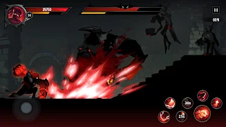 Shadow Knight: Ninja Fighting Tangkapan skrin 3