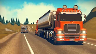 Oil Cargo Transport Truck Game Capture d'écran 0