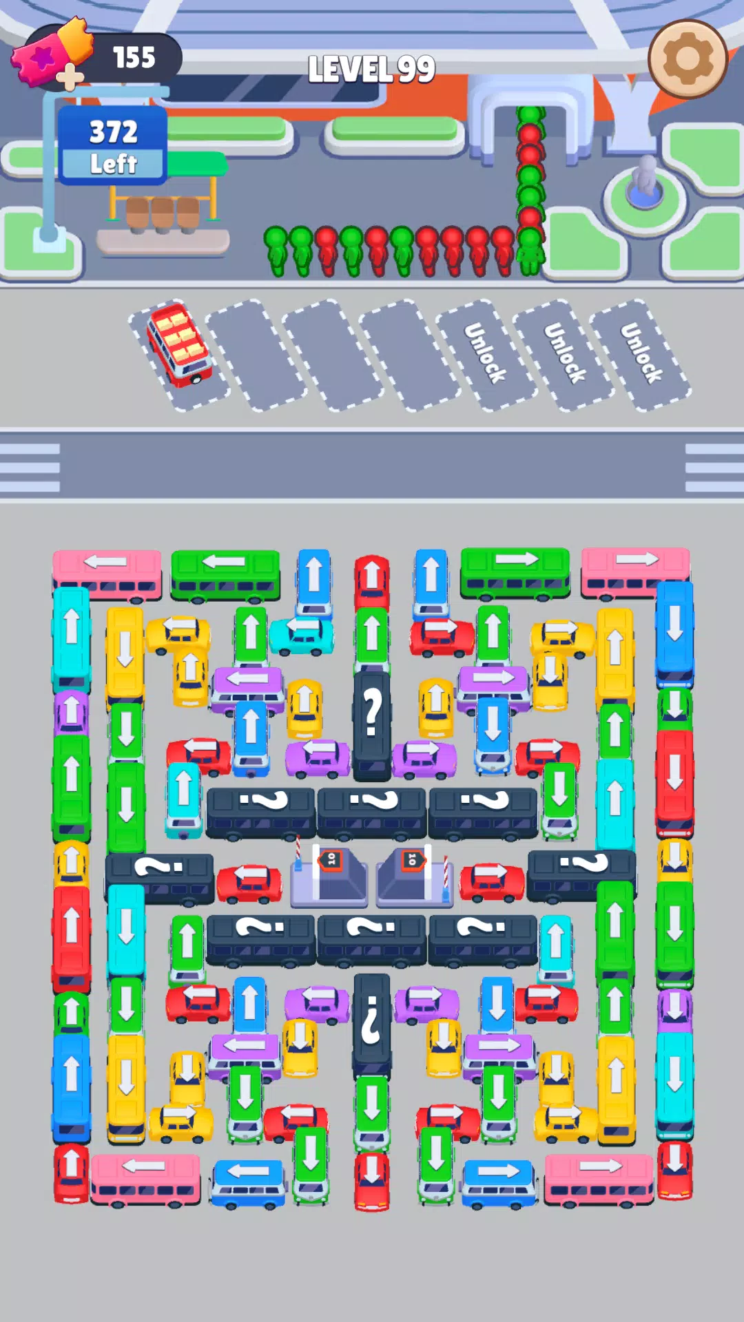 Bus Sort: Car Parking Jam Zrzut ekranu 2