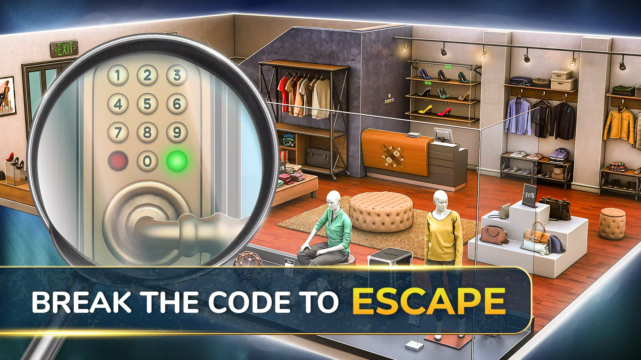 Rooms & Exits Escape Room Game Ảnh chụp màn hình 2