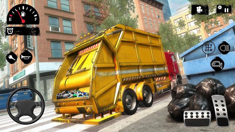 Garbage Dump Truck Driving 3D স্ক্রিনশট 2