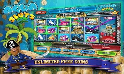 Aqua Slots 2 Treasure Island Schermafbeelding 0