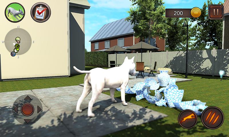 Bull Terier Dog Simulator Schermafbeelding 2