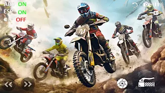 Motocross Beach Bike Games 3D স্ক্রিনশট 0