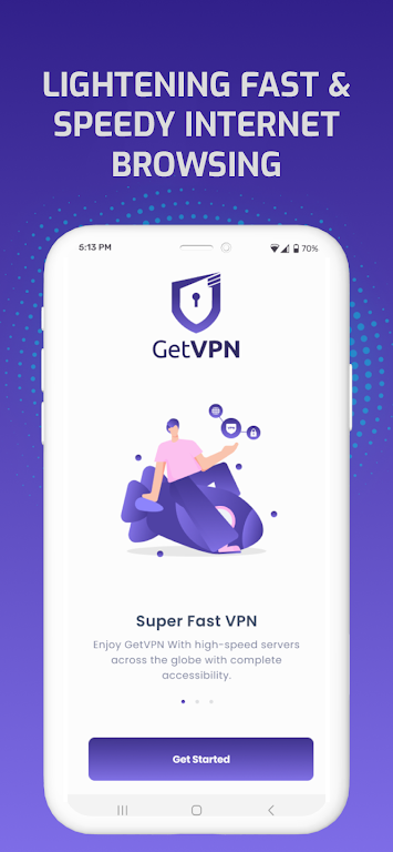 Fast VPN - GETVPN Zrzut ekranu 1