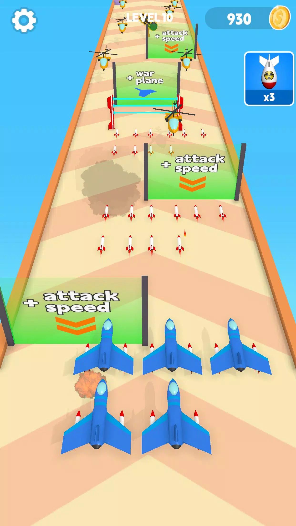 Warplane VS Tank:Shooting Game ภาพหน้าจอ 1