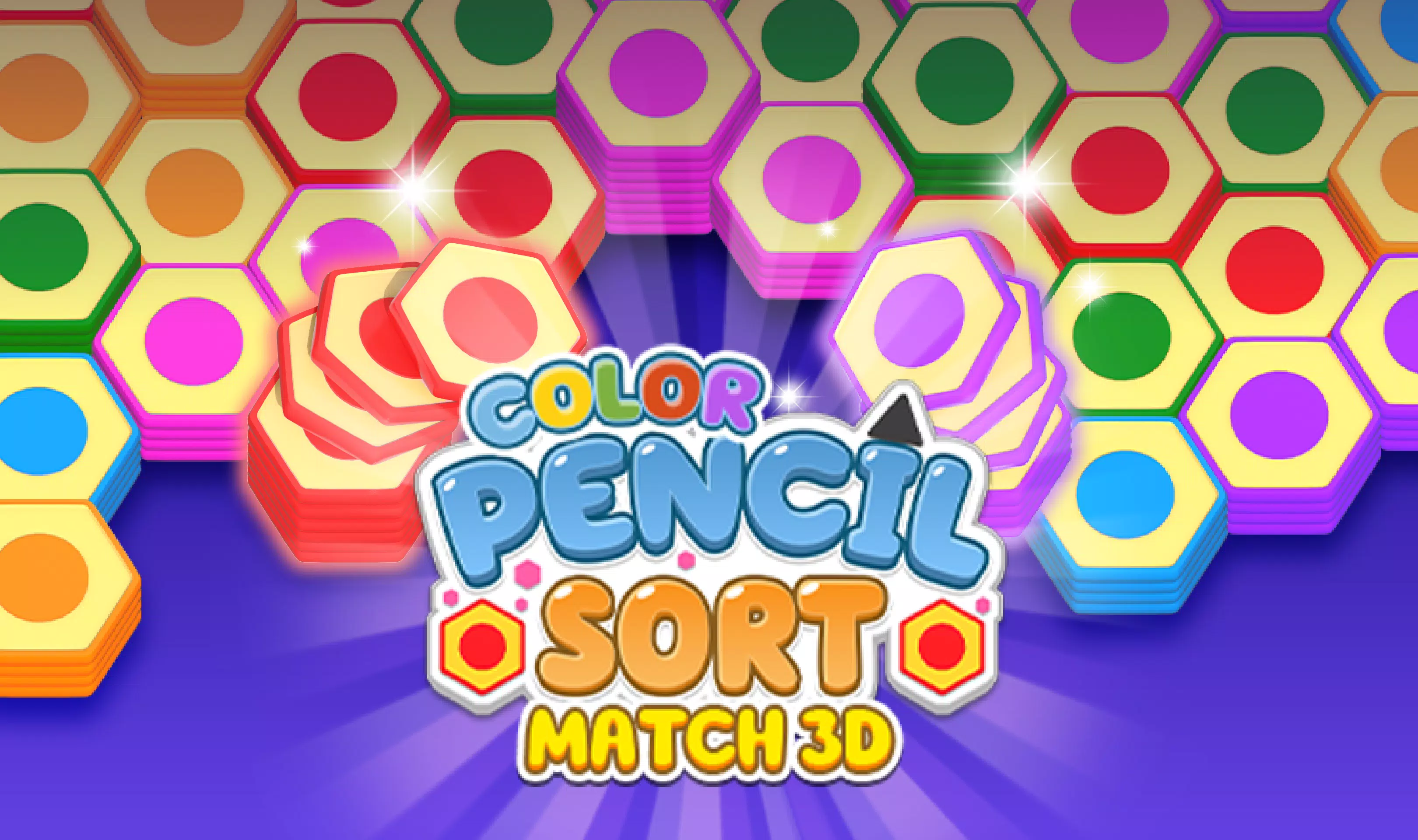 Color Pencil Sort - Match 3D Zrzut ekranu 0