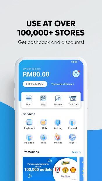 Touch n Go eWallet Mod ဖန်သားပြင်ဓာတ်ပုံ 1