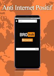 Brokep Hub Browser VPN Browser Captura de tela 2