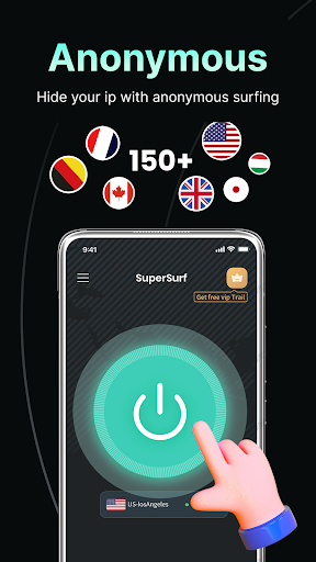 SuperSurf VPN - Fast &Safe VPN スクリーンショット 3