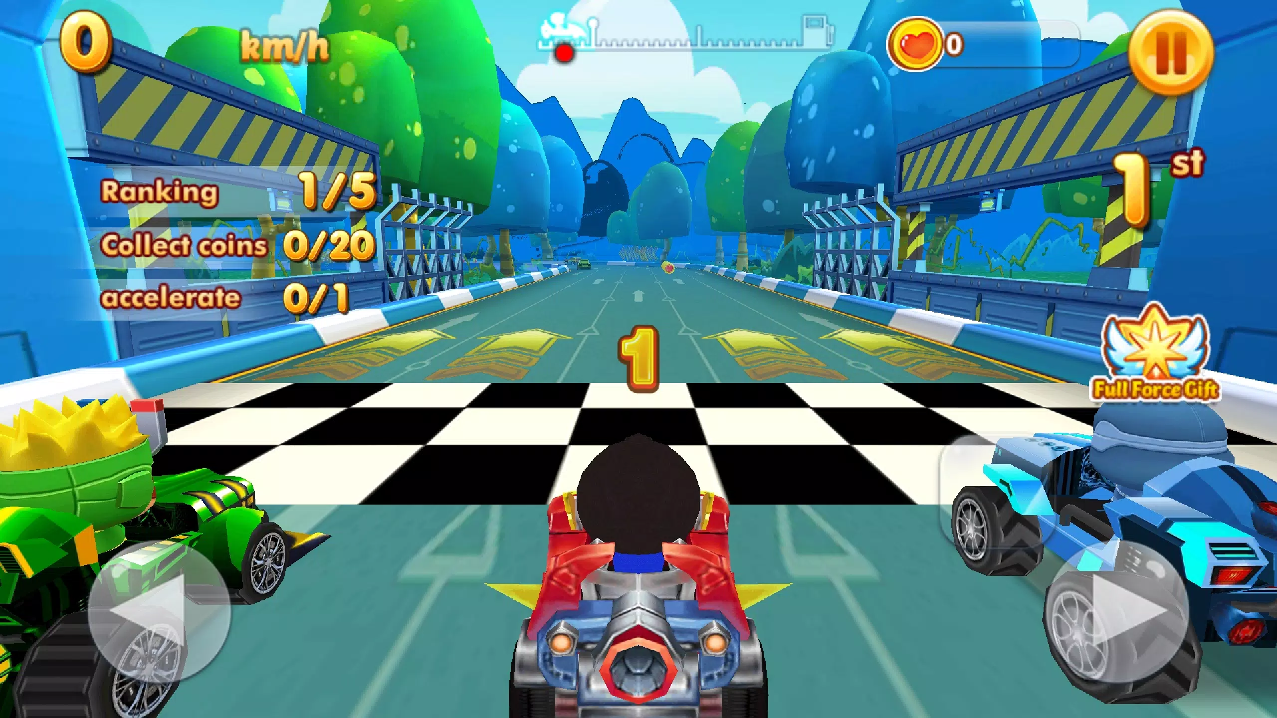 Super Racing ภาพหน้าจอ 1