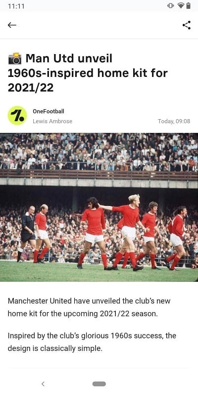 OneFootball - Football news 螢幕截圖 3