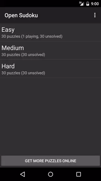 Open Sudoku 螢幕截圖 0