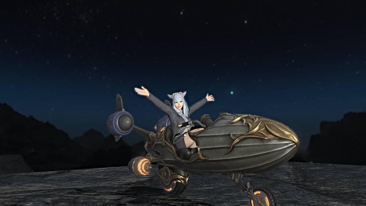 Falcon Mount in Final Fantasy XIV