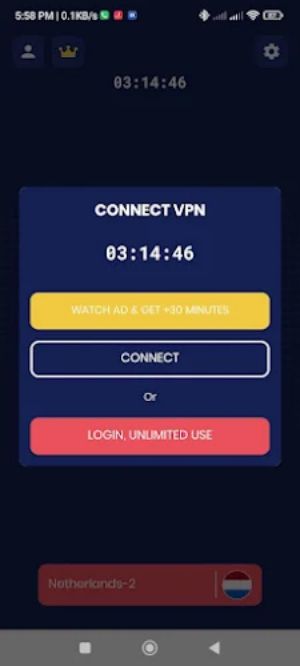 IRSPEEDY VPN Fast & Private Ekran Görüntüsü 1