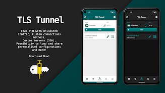 TLS Tunnel - VPN Ilimitada Captura de pantalla 1