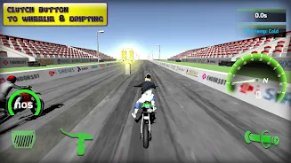 Schermata Motorbike 3D Drag Race 3