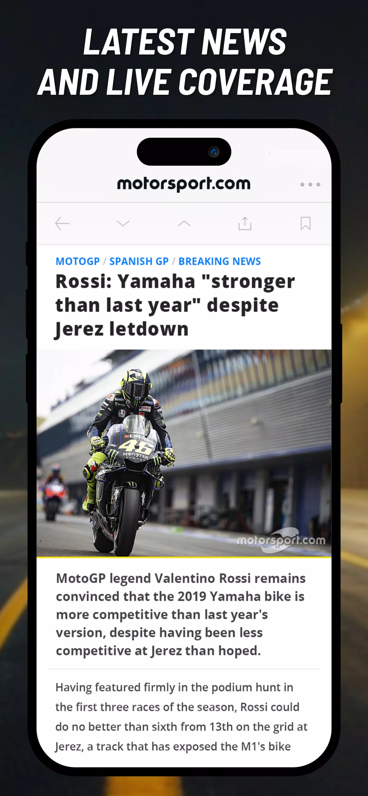 Motorsport.com Screenshot 2