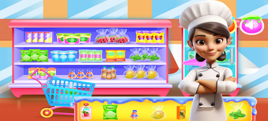 cooking game dessert maker Captura de pantalla 0