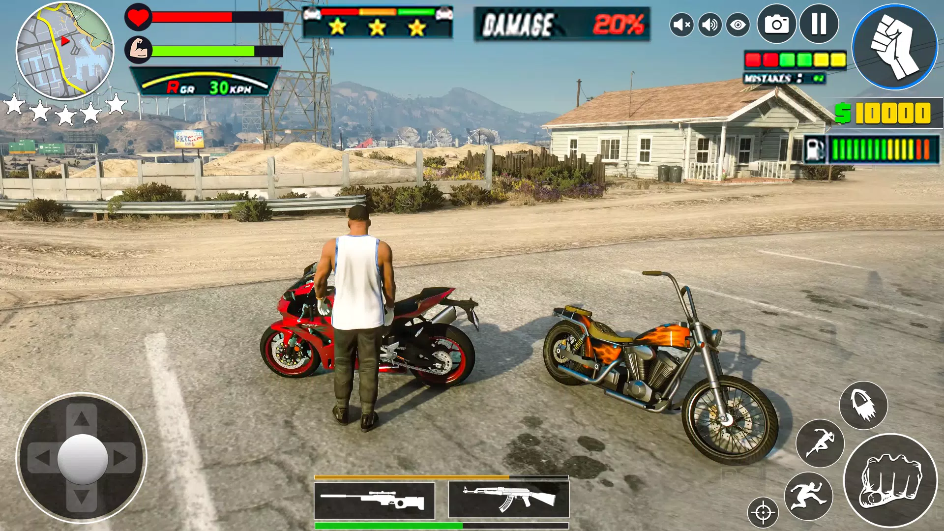 Vegas City Gangster Crime Game 스크린샷 2