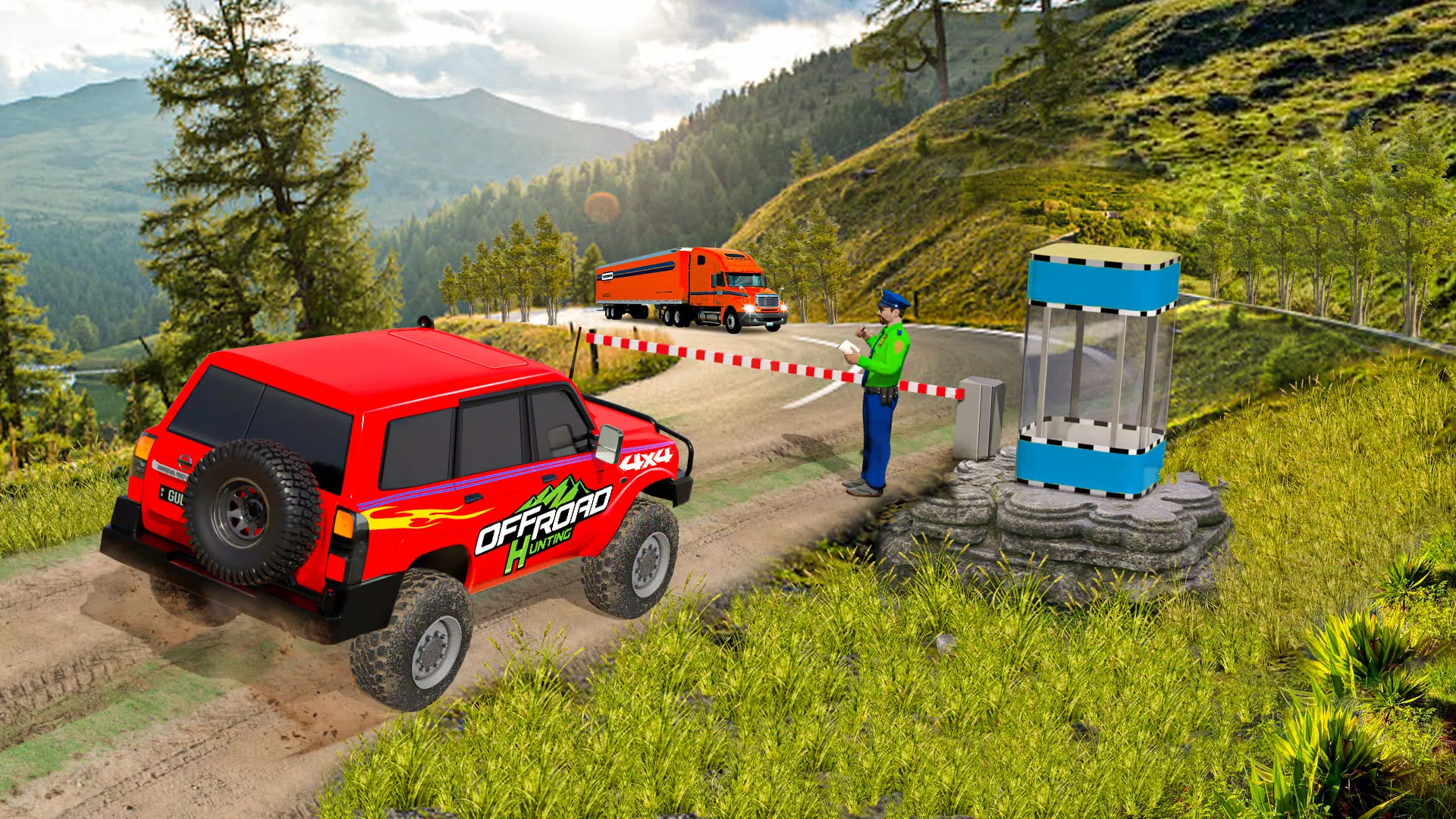 Off The Road-Hill Driving Game Ảnh chụp màn hình 1