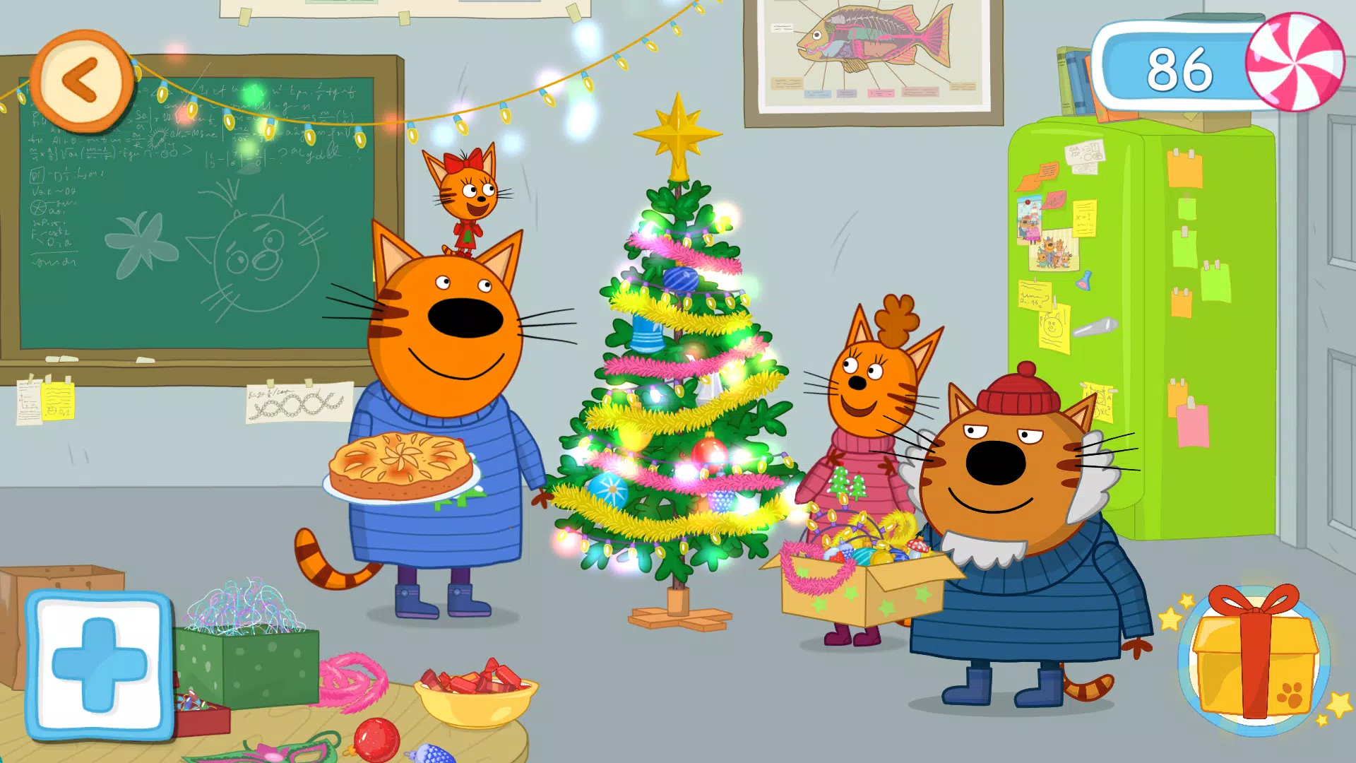 Kid-E-Cats: Winter Holidays Screenshot 0