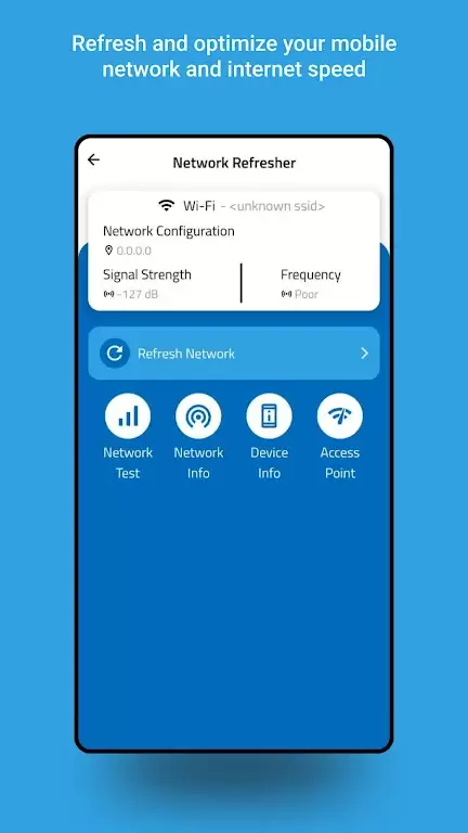 Signal Strength Test & Refresh Zrzut ekranu 0