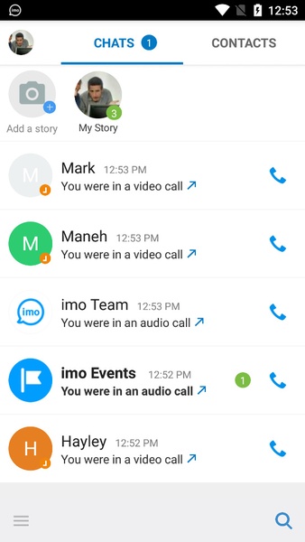 imo Lite -video calls and chat Screenshot 0