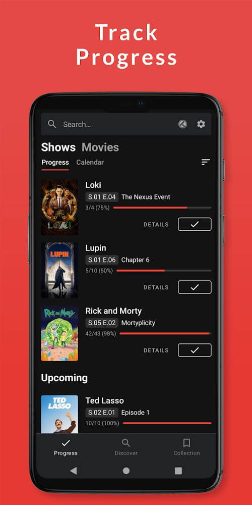 Showly: Track Shows & Movies स्क्रीनशॉट 3