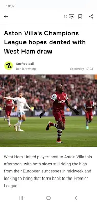 OneFootball - Football News Ekran Görüntüsü 1