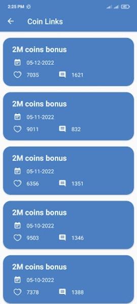 Schermata Spin Link - Spin and Coin 1