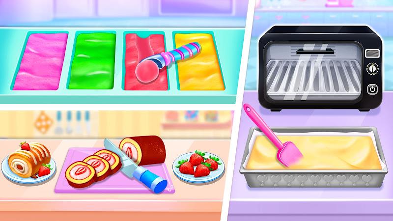 Ice cream Cake Maker Cake Game ภาพหน้าจอ 0