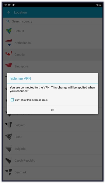 hide.me VPN: The Privacy Guard Screenshot 2