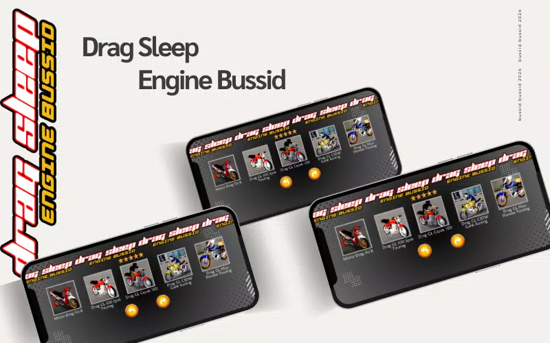 Mod Drag Sleep Engine Bussid Zrzut ekranu 3