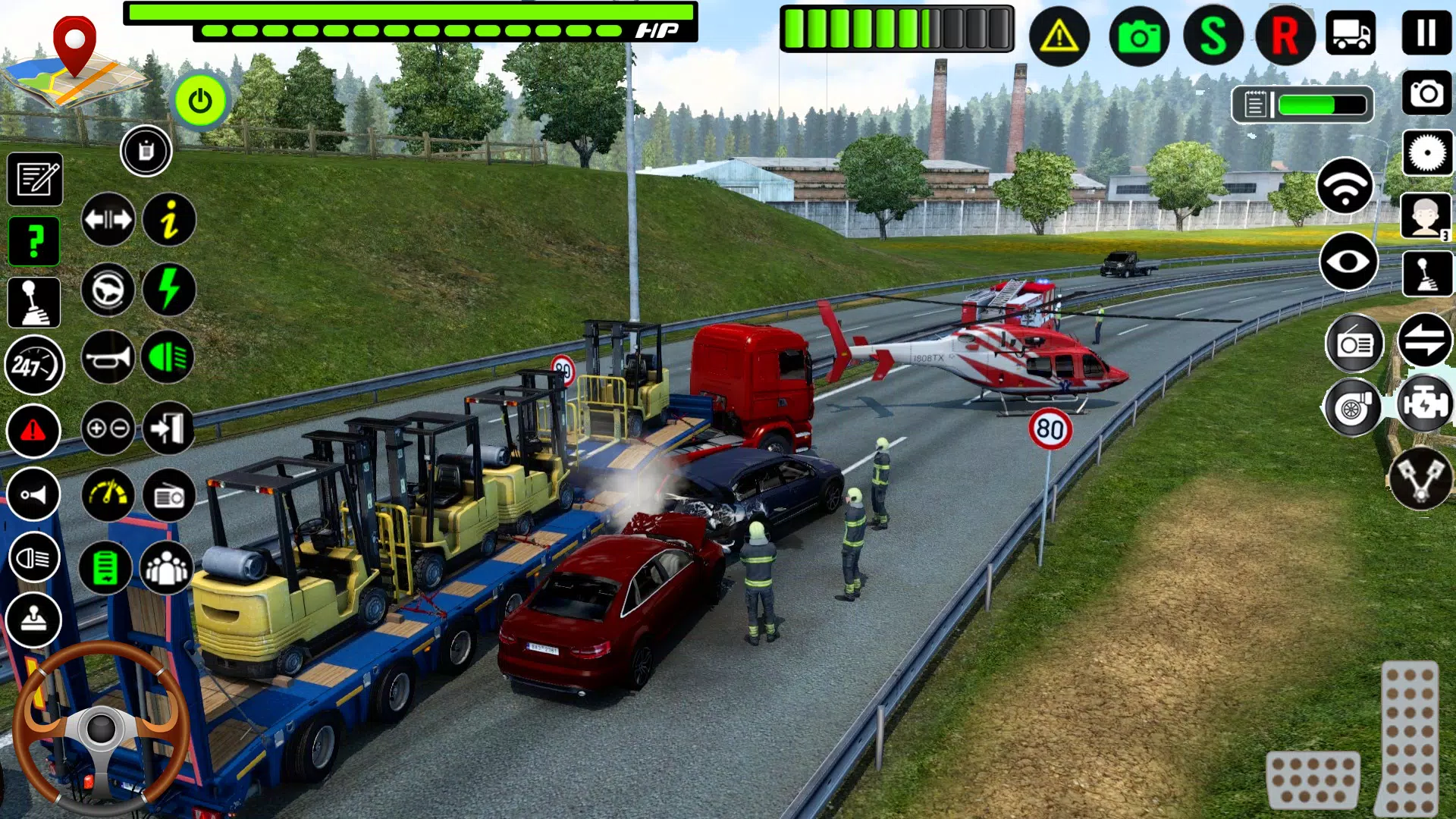 Cargo Truck Games Truck Sim 3D Captura de tela 1