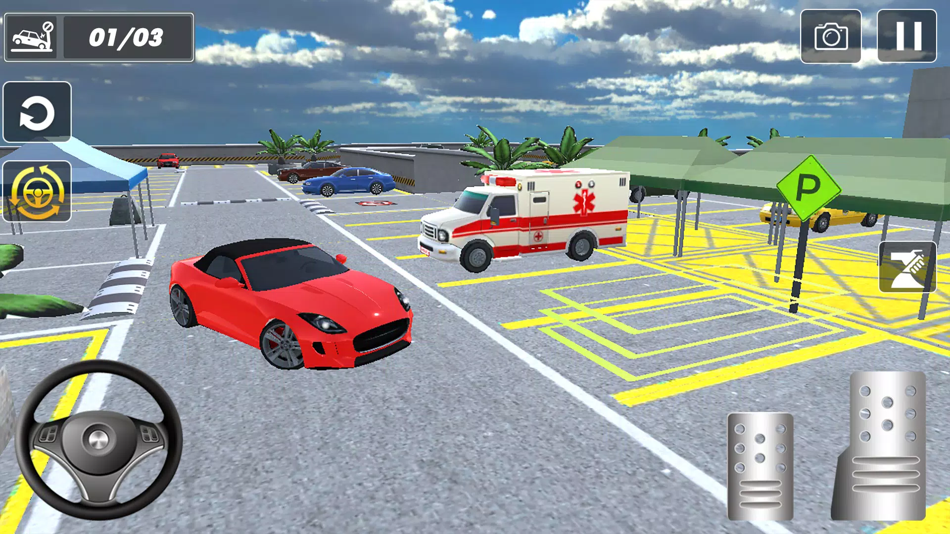 Car Parking 3D Simulation Game স্ক্রিনশট 0