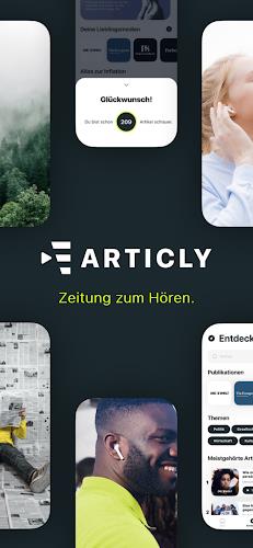 ARTICLY - Zeitung zum Hören Capture d'écran 0