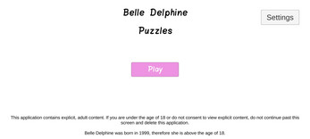 Belle Delphine Puzzles スクリーンショット 0