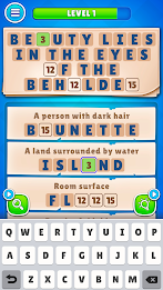 Acrostic Words: Crossword Game ภาพหน้าจอ 2