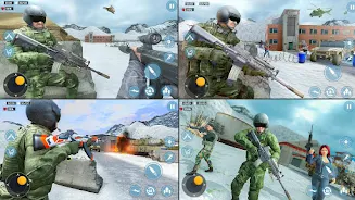 Modern Commando 3D: Army Games Captura de tela 1